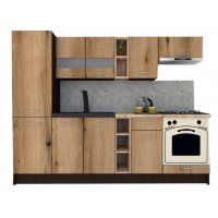 Bucatarie MARINA NEW 250 B Wenge / Decor K365